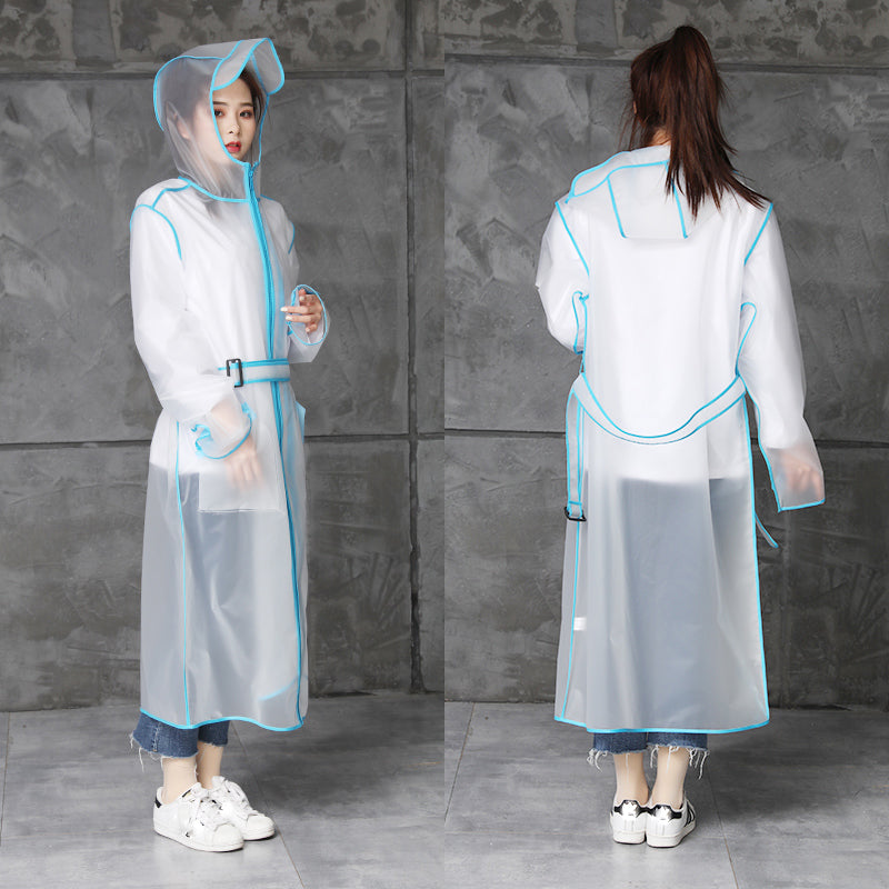ParkRain Belted Raincoat — Look Good Even When It Pours